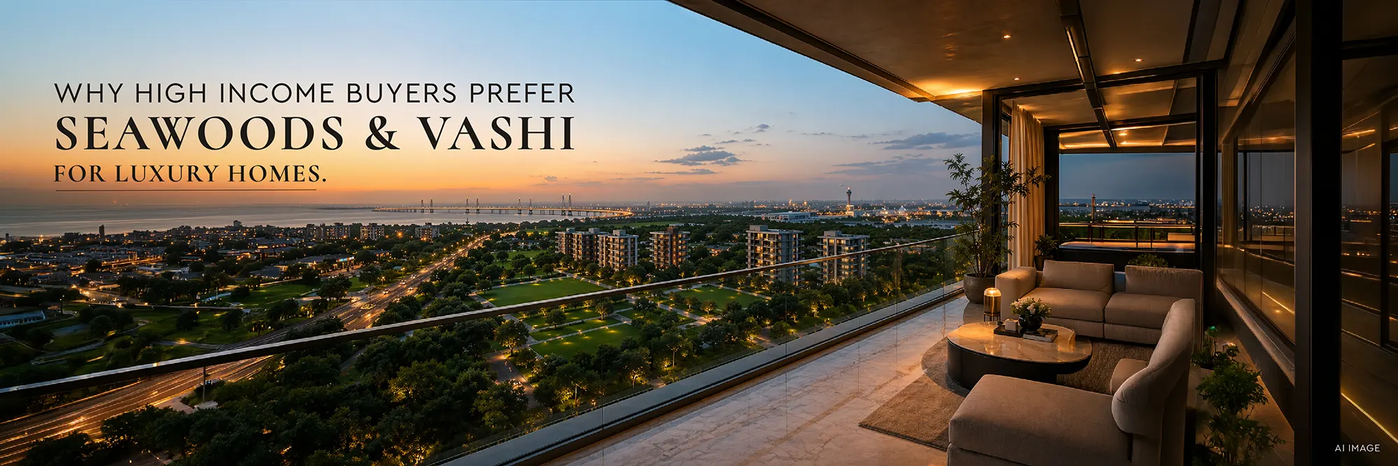 Why High-Income Buyers Prefer Seawoods & Vashi for Luxury Homes