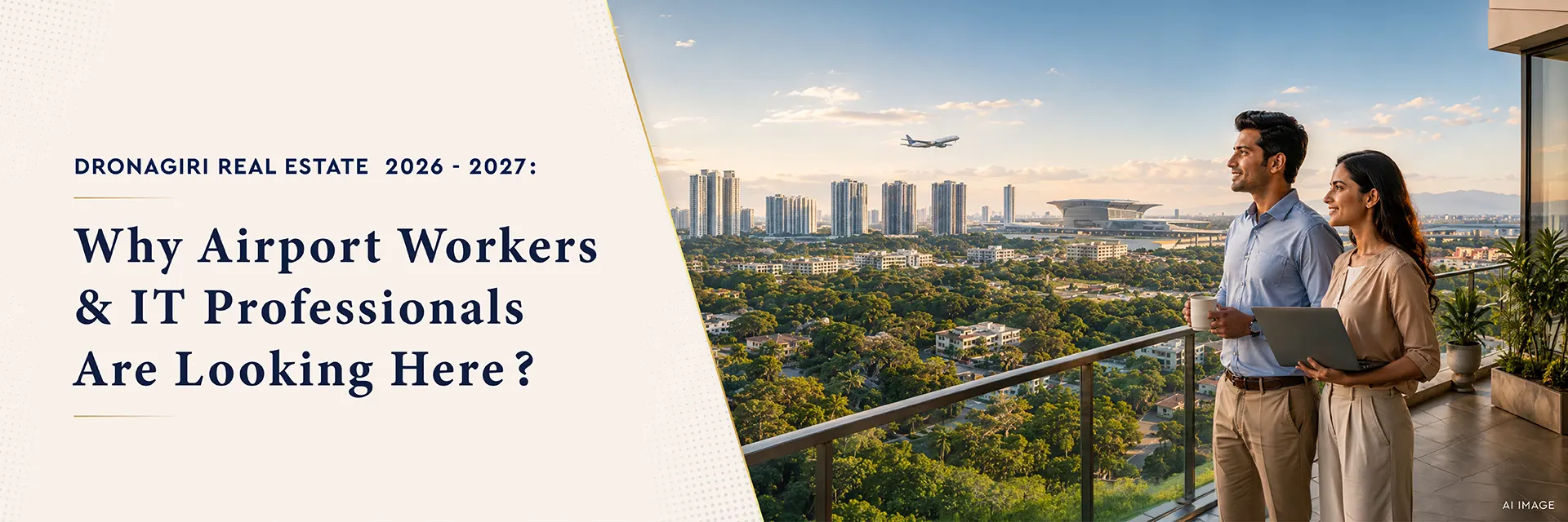Dronagiri Real Estate 2026-27: Why Airport Workers And IT Professionals Are Looking Here?