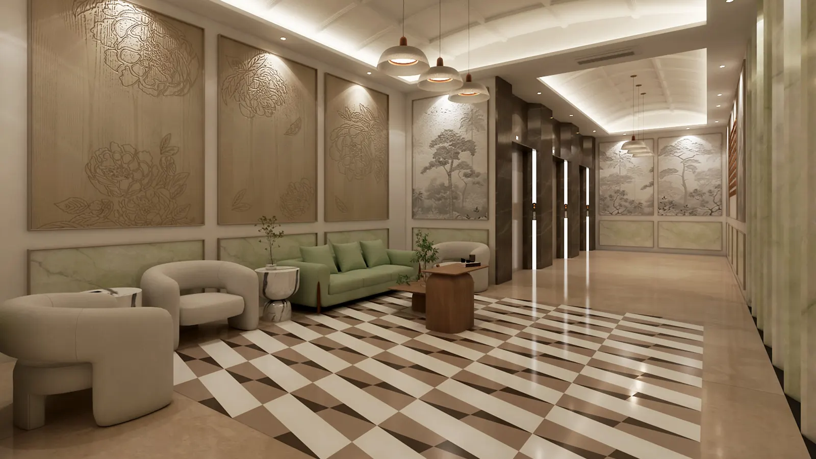 Interiors - Gami Bianca
