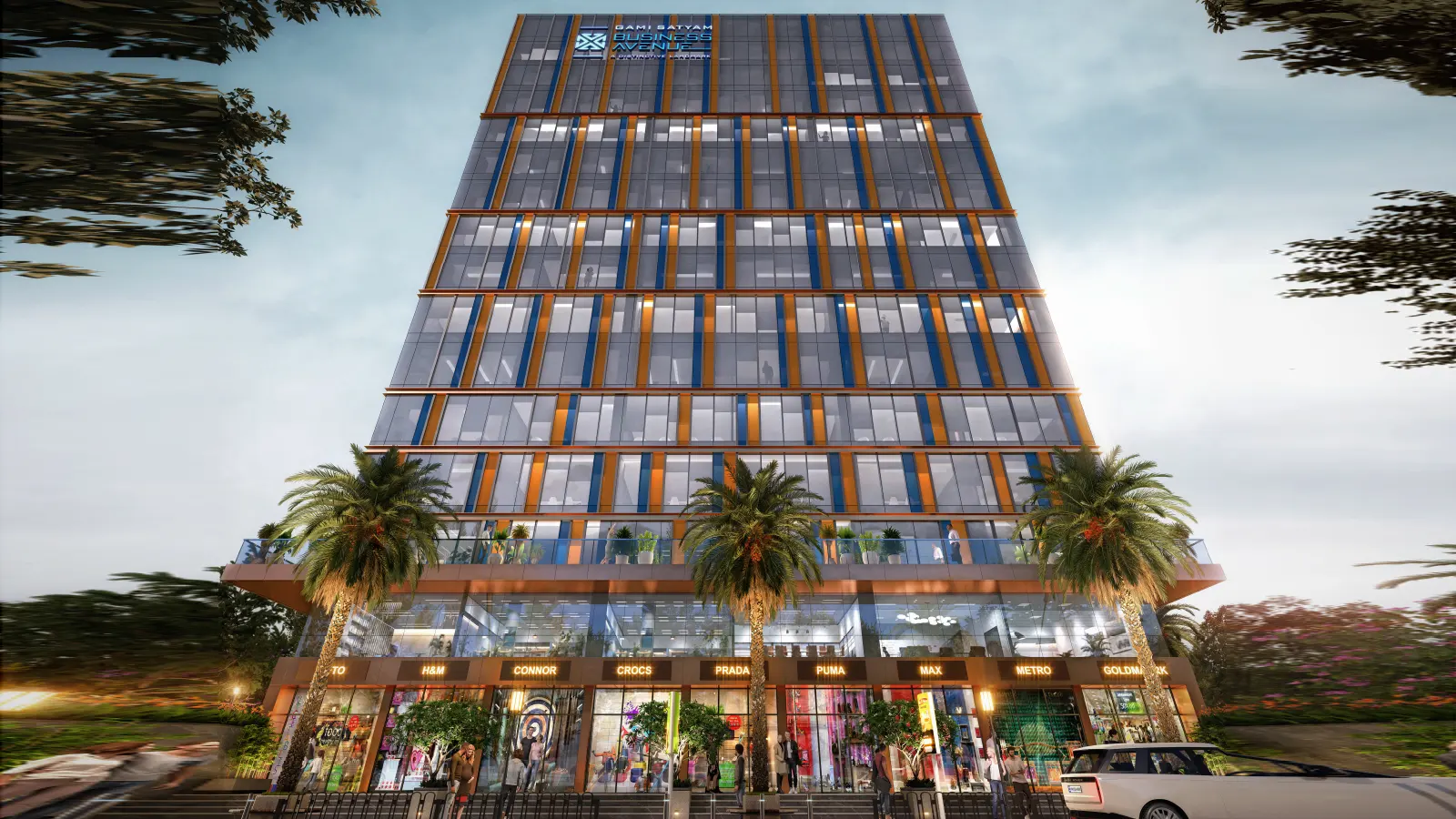 Exteriors - Gami Satyam Business Avenue