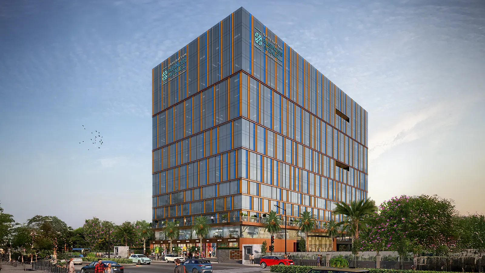 Exteriors - Gami Satyam Business Avenue