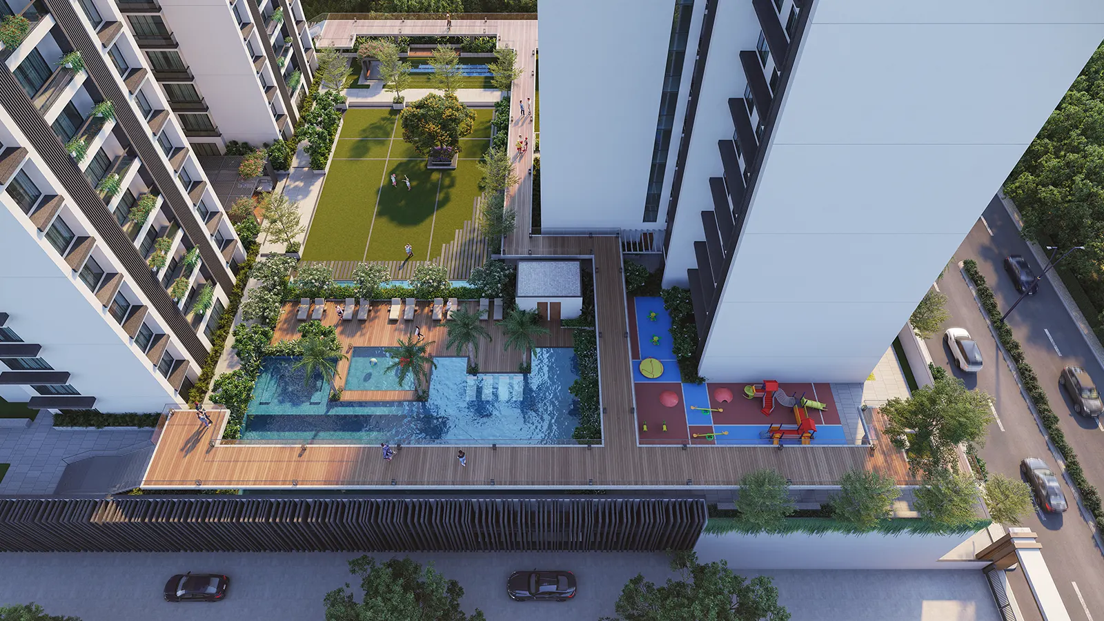 Podium Level Amenities - Gami Downtown Avenue