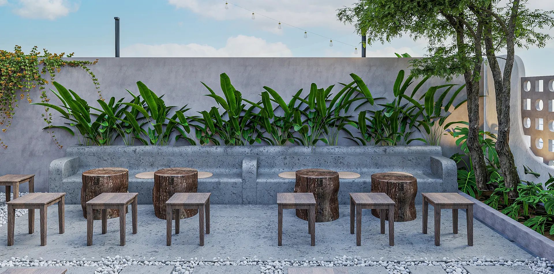 Chill Zone Area at Gami & Jaydeep Elora