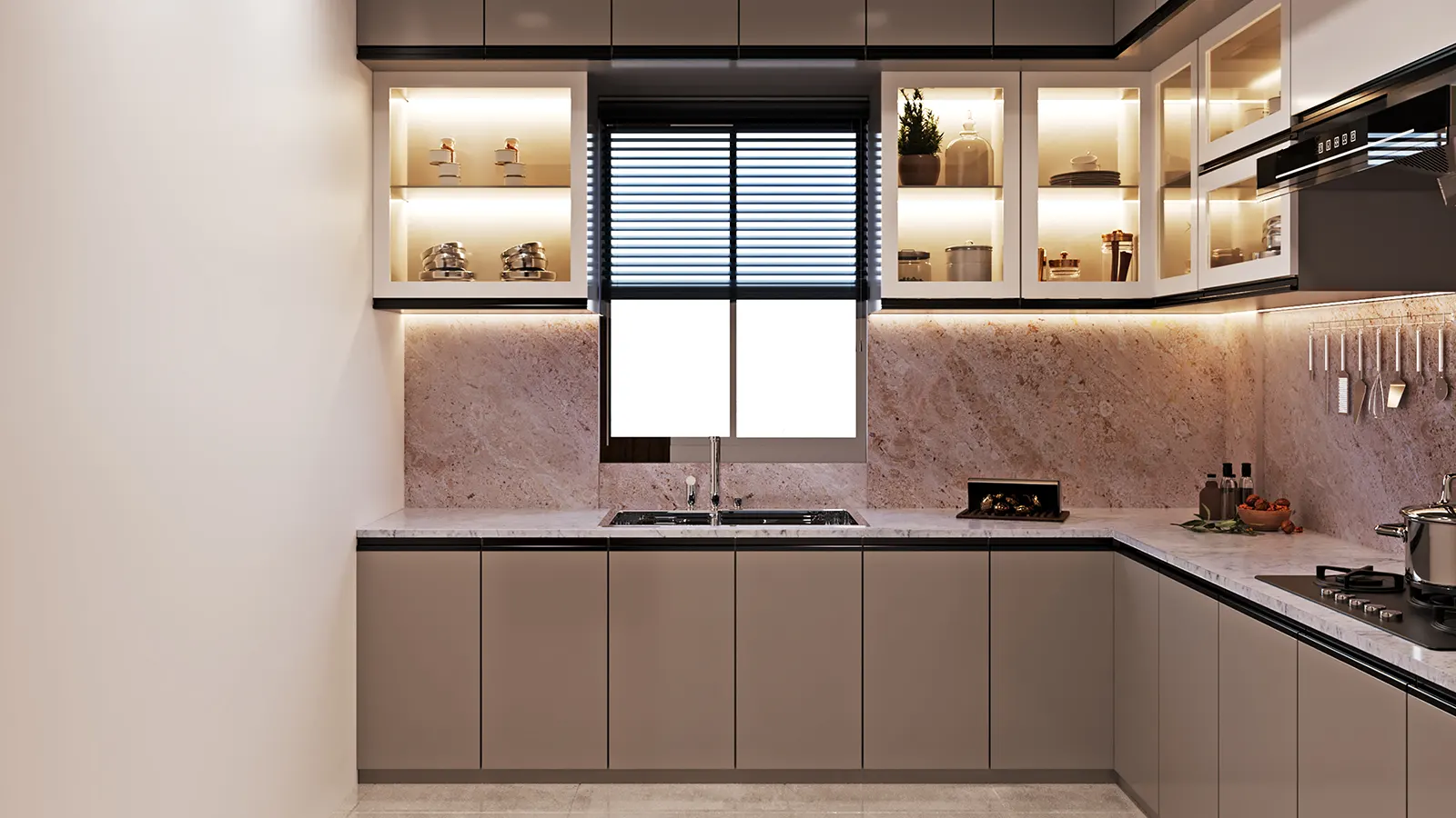 Kitchen - Gami & Jaydeep Elora