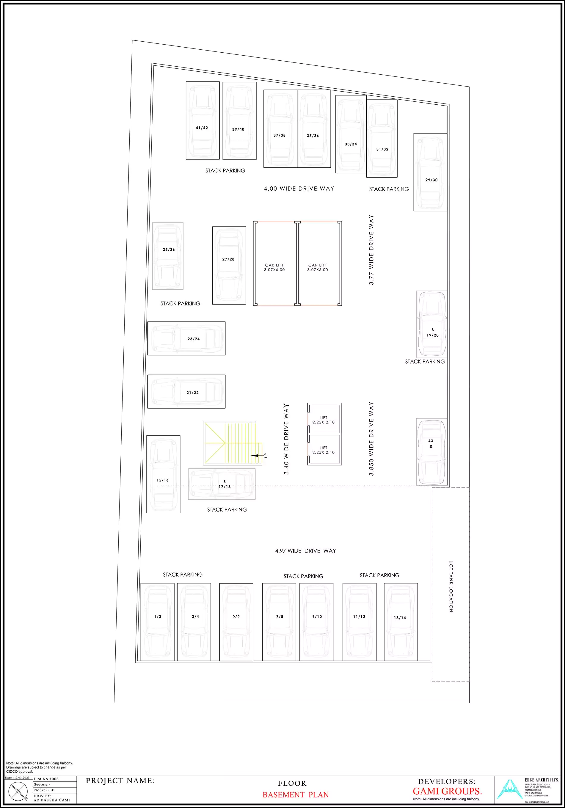 Basement Floor Plan - Gami Erica 