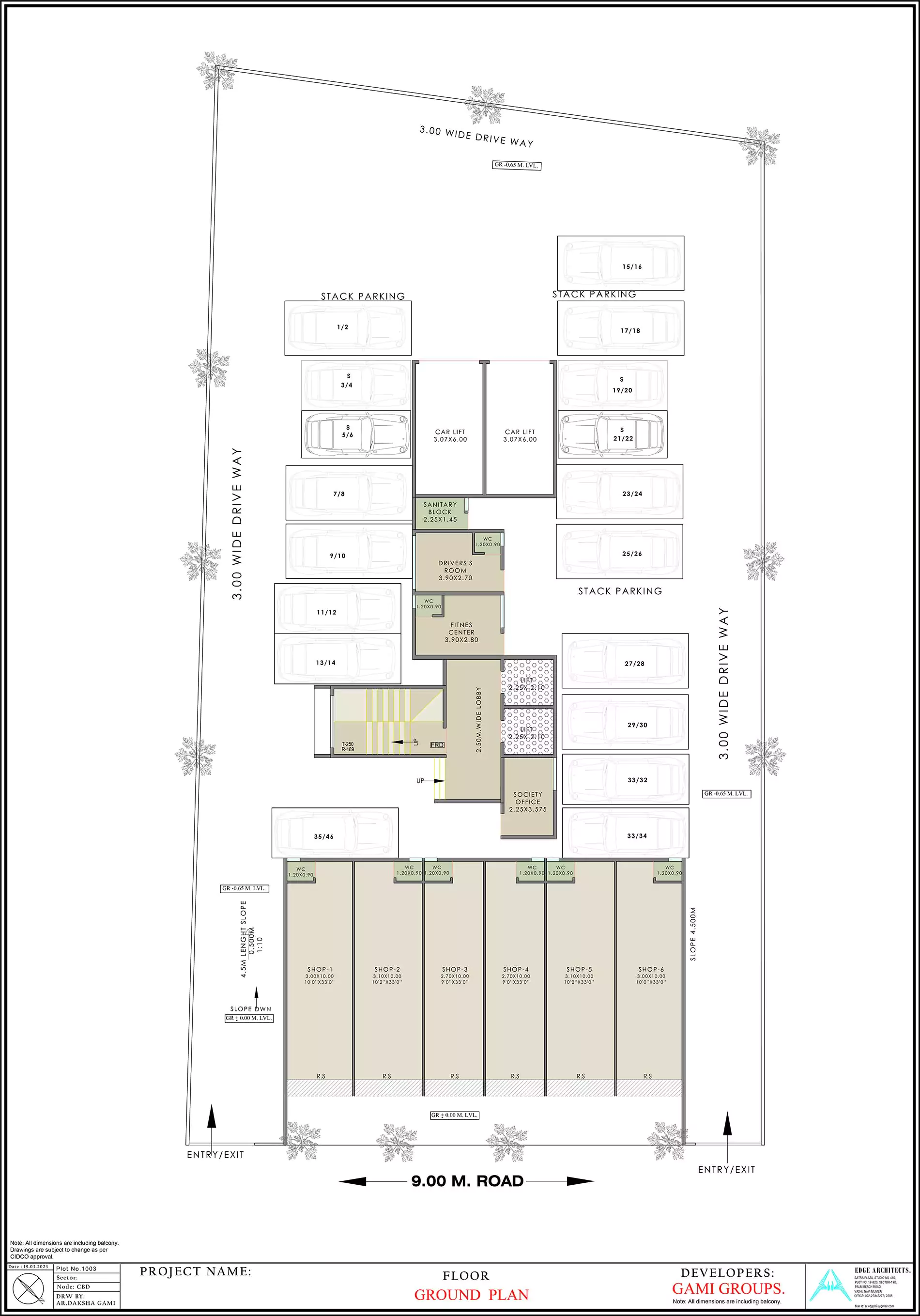 Ground Floor Plan - Gami Erica 