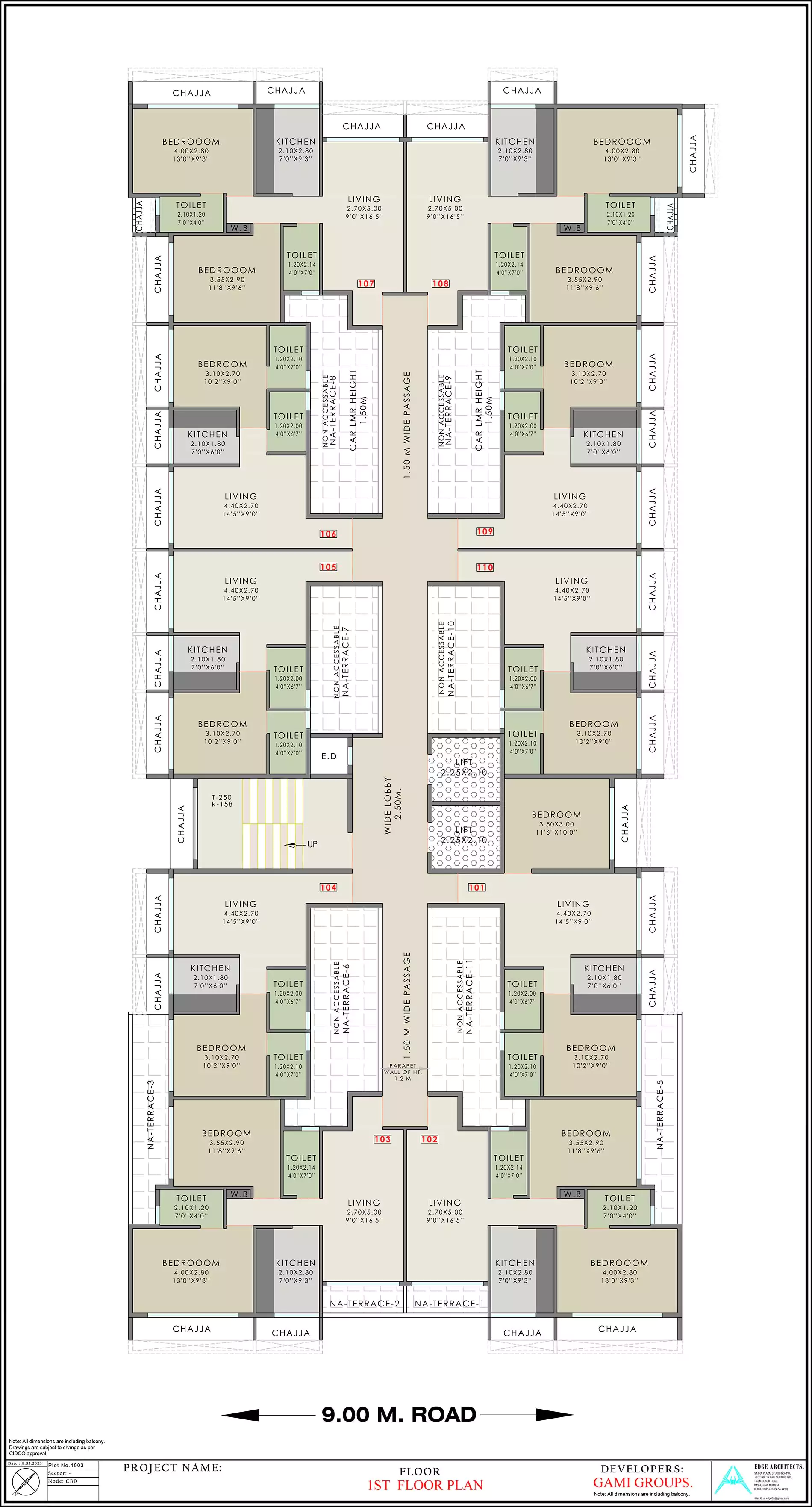 First Floor Plan - Gami Erica 